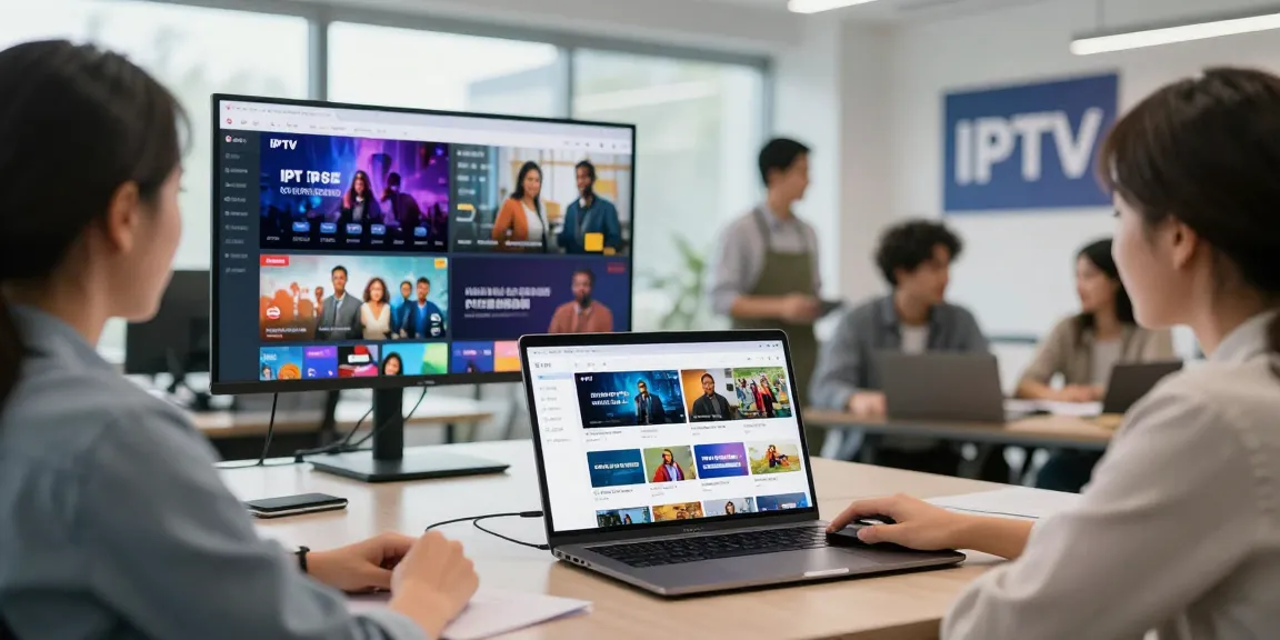IPTV reseller UK showcasing trusted local services in a professional setting.