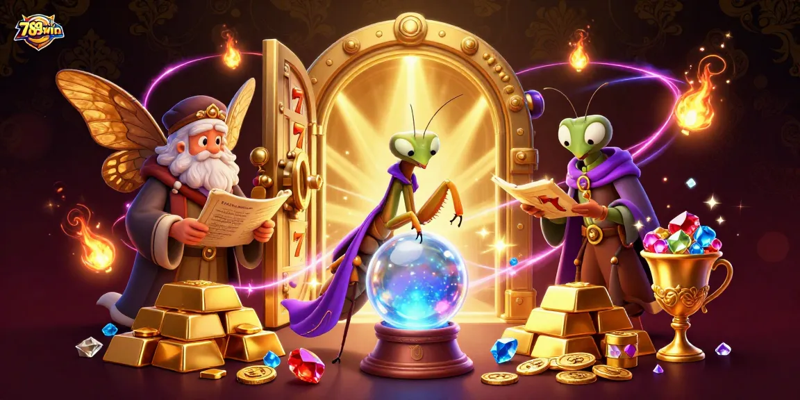 Engage with 789win's vibrant slot-themed world, where fortune tellers and riches collide.